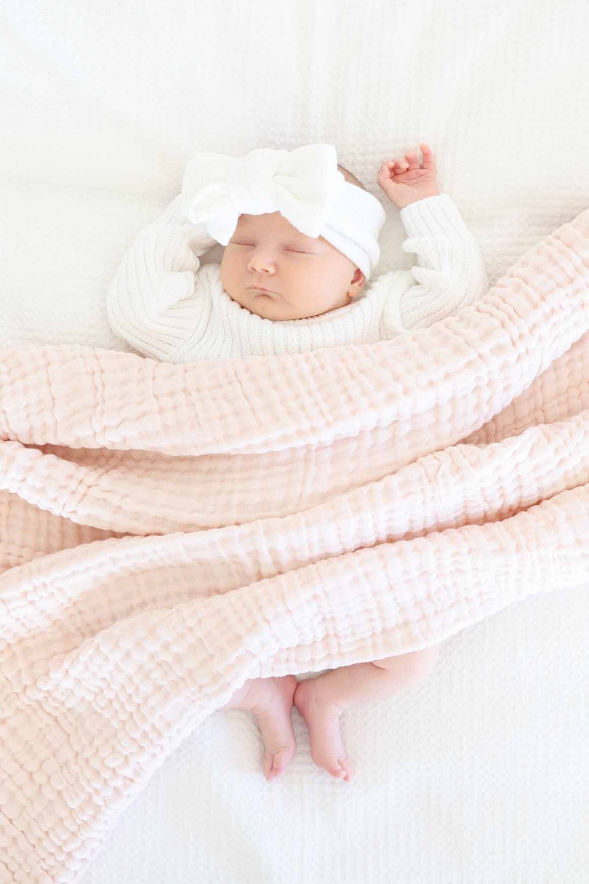 Organic Cotton Gauze Swaddle Blankets