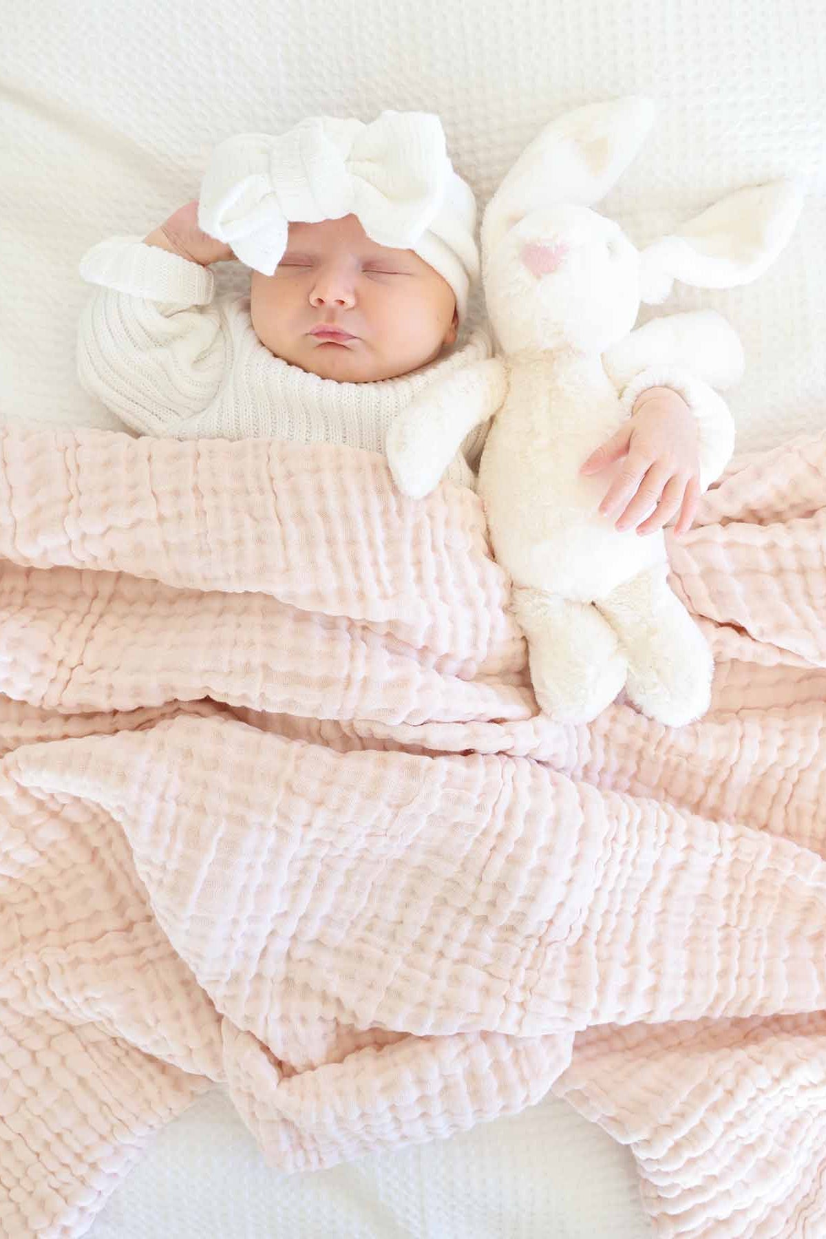 Organic Cotton Gauze Swaddle Blankets