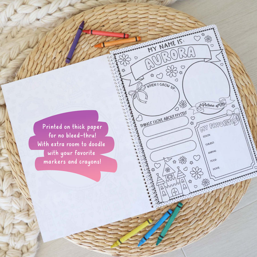 Personalized Coloring Book | Far Far Away