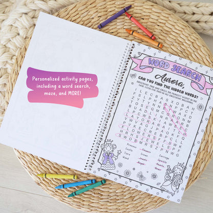Personalized Coloring Book | Far Far Away