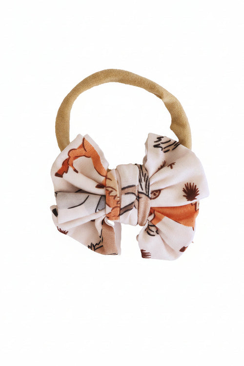 P's Ponies Knit Bow Headband