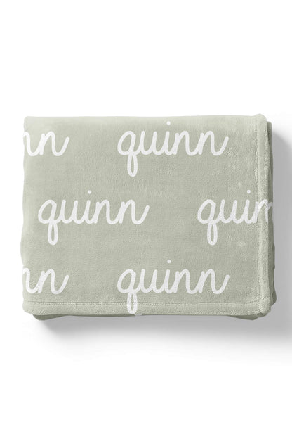 Personalized Color Blanket | Plush Pastels