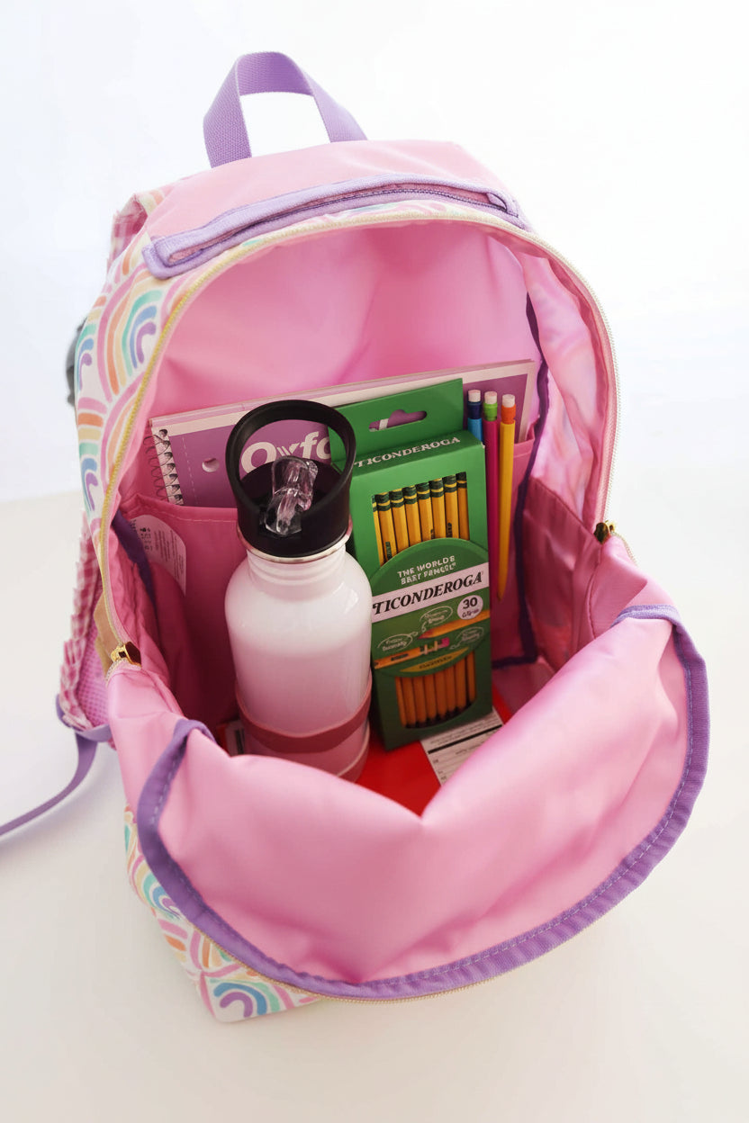 Kids Embroidered Ruffle Backpack | Day Dream