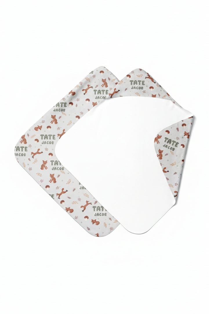 Personalized Hooded Towel | Red Fox Run