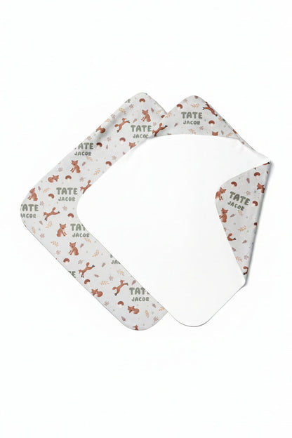 Personalized Hooded Towel | Red Fox Run