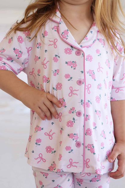 Girl's Two Piece Flare Lounge Sets