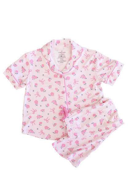 Girl's Two Piece Flare Lounge Sets