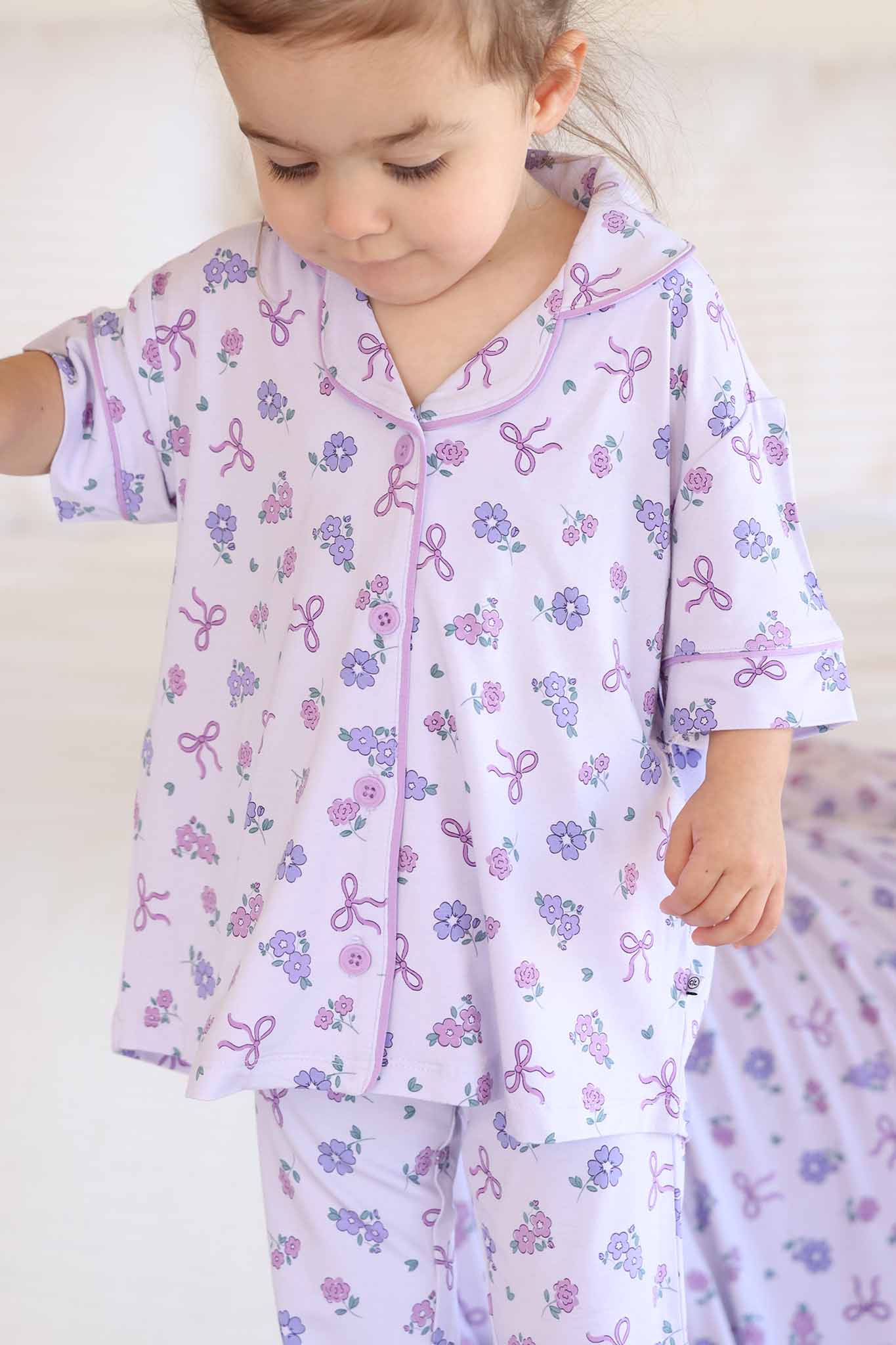 Girl's Two Piece Flare Lounge Sets