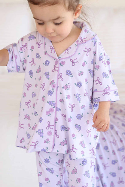 Girl's Two Piece Flare Lounge Sets