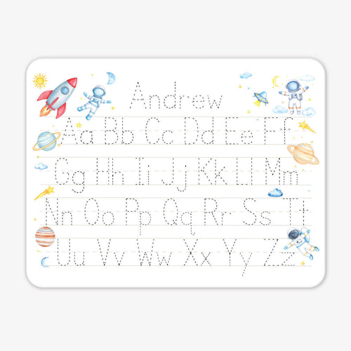 Kids Personalized Whiteboard | Rocket Adventure