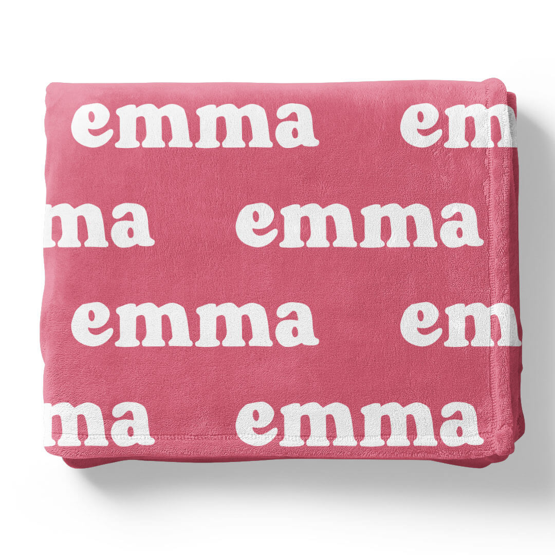 Paradise Personalized Color Blanket