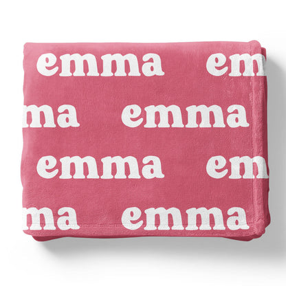 Paradise Personalized Color Blanket