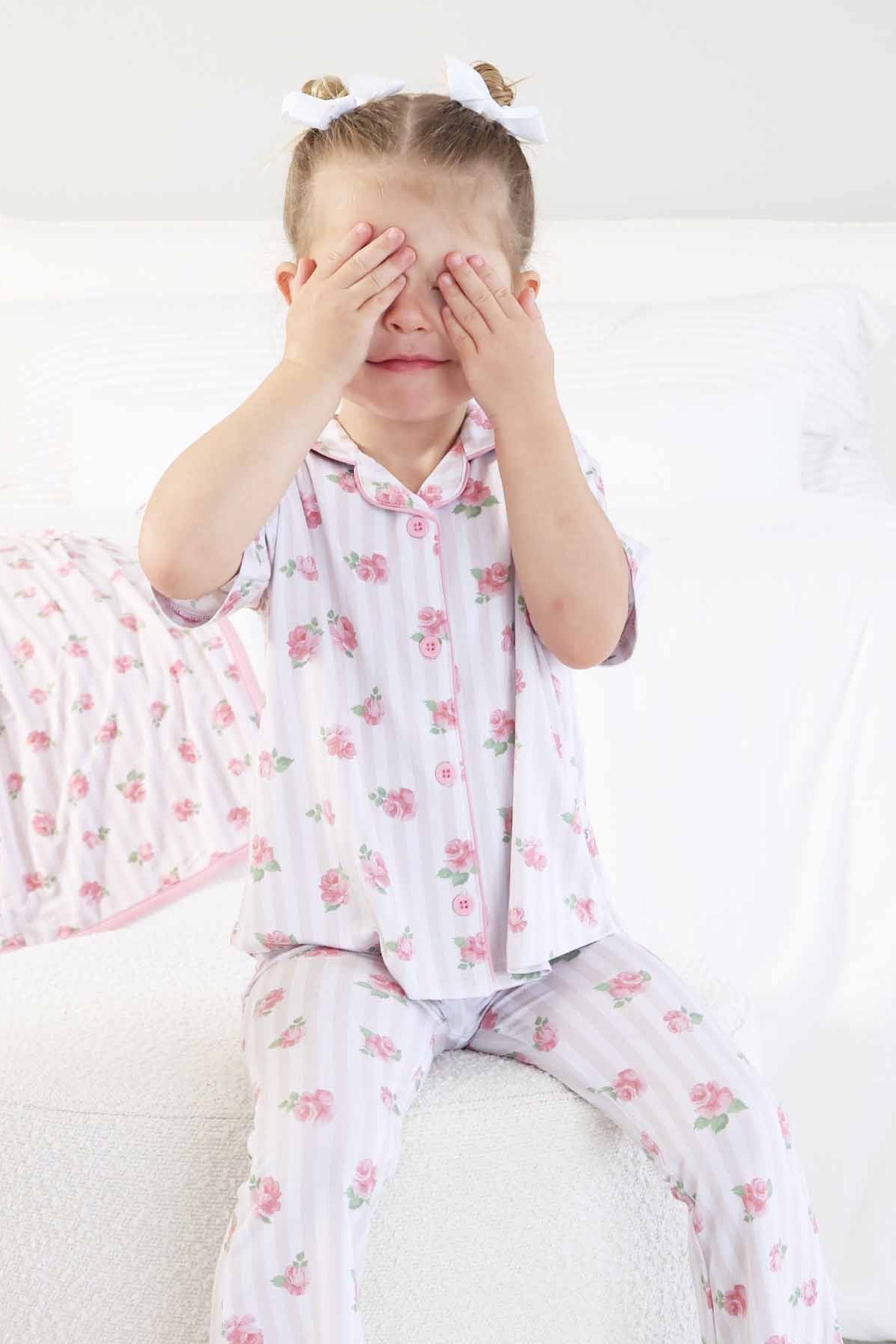 Girl's Two Piece Flare Lounge Sets