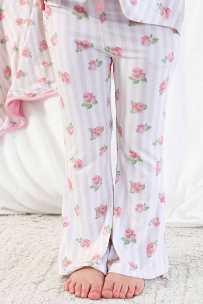 Girl's Two Piece Flare Lounge Sets