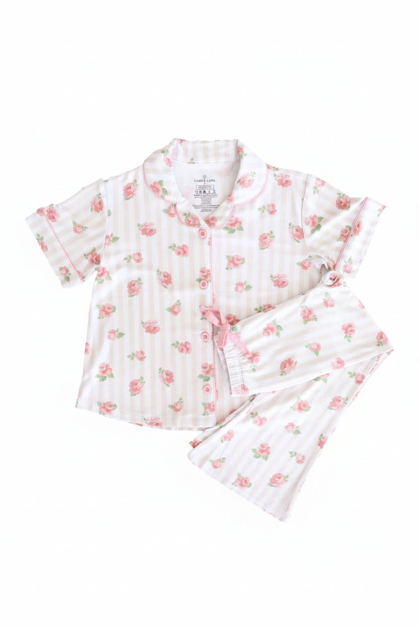 Girl's Two Piece Flare Lounge Sets