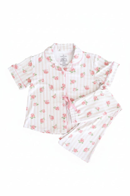 Girl's Two Piece Flare Lounge Sets