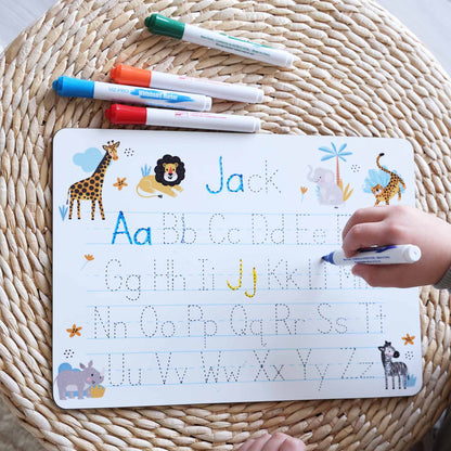 Kids Personalized Whiteboard | Safari Adventure