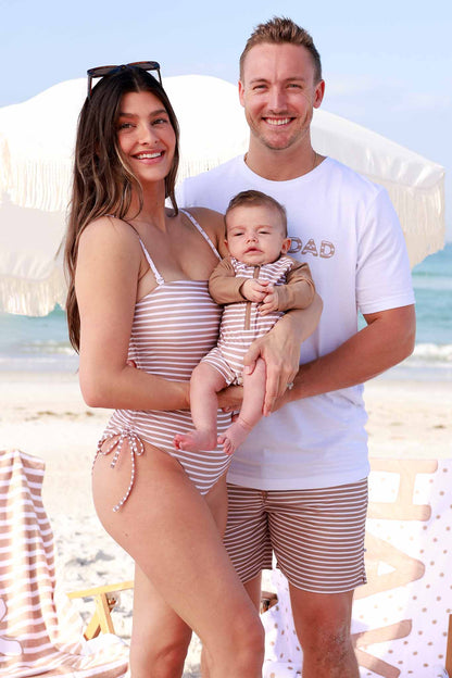Men's Swim Trunks | Sandy Stripes