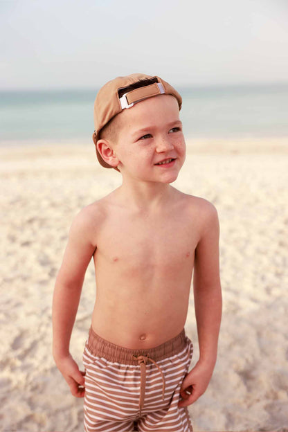 Boy's Swim Trunks | Sandy Stripes