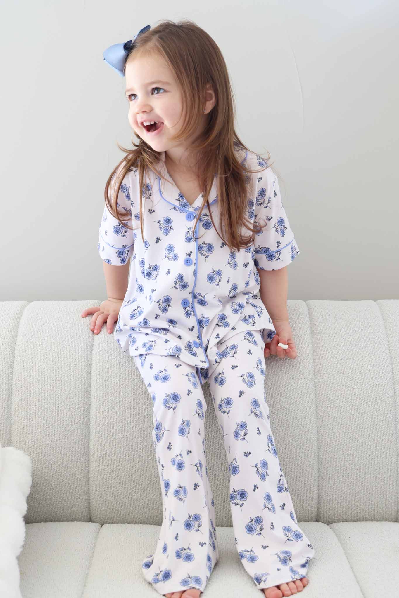 Girl's Two Piece Flare Lounge Sets