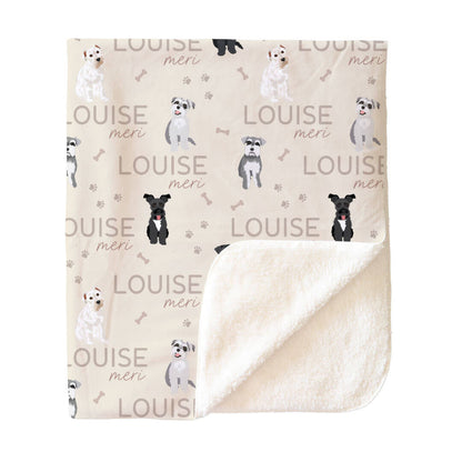 Personalized Kids Blankets | Dog Breeds - Part 1