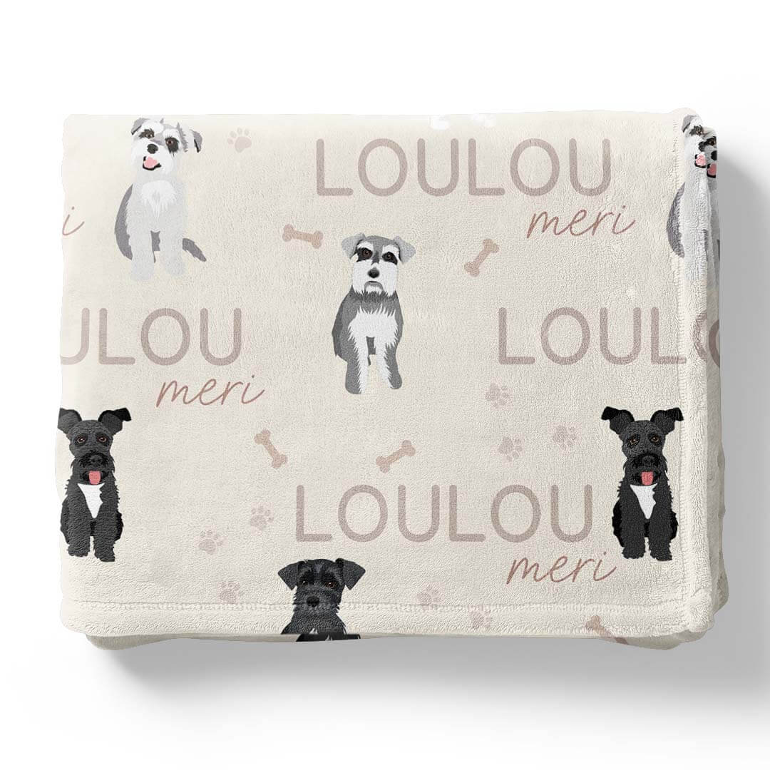 Personalized Kids Blankets | Dog Breeds - Part 1