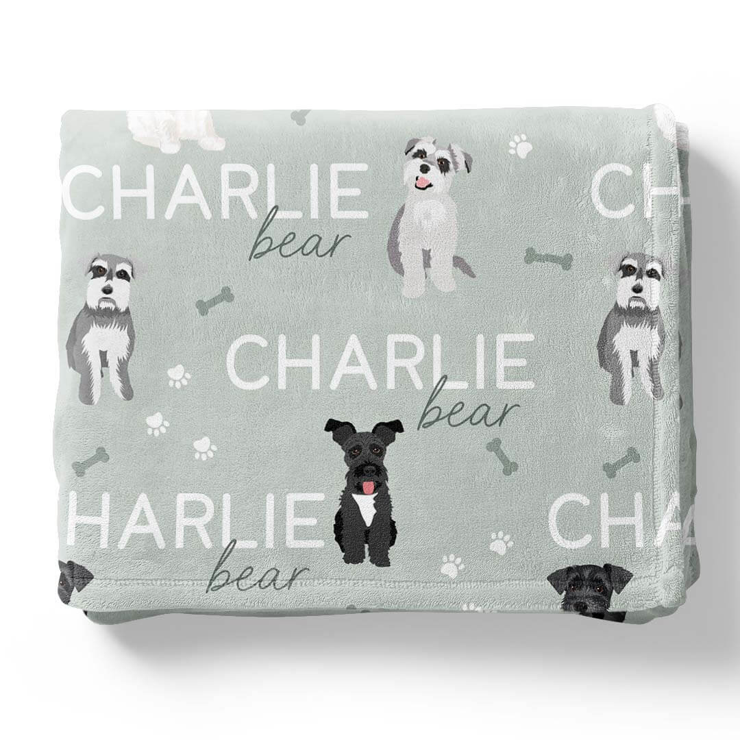 Personalized Kids Blankets | Dog Breeds - Part 1