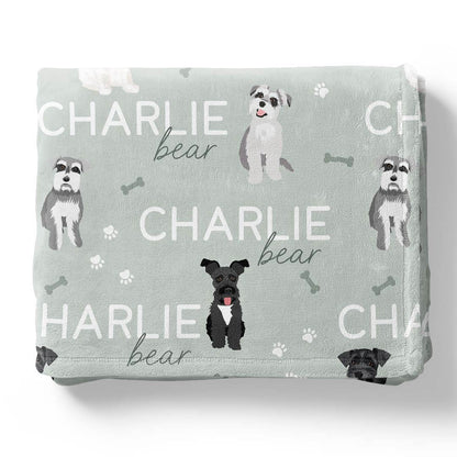 Personalized Kids Blankets | Dog Breeds - Part 1