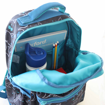 Kids Embroidered Backpack | Shark Attack