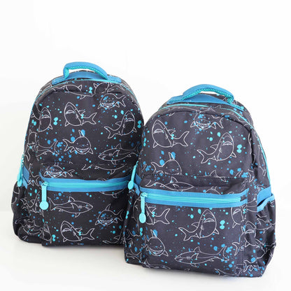 Kids Embroidered Backpack | Shark Attack