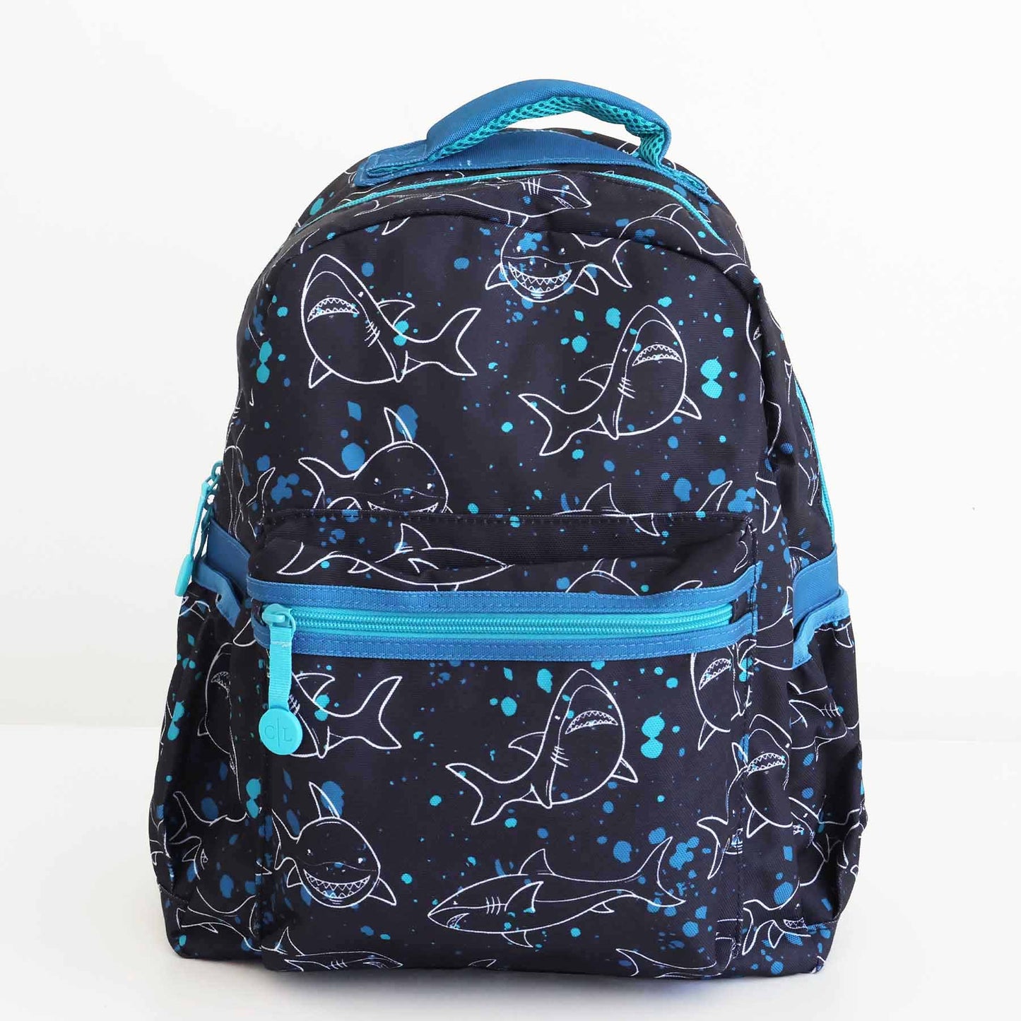 Kids Embroidered Backpack | Shark Attack