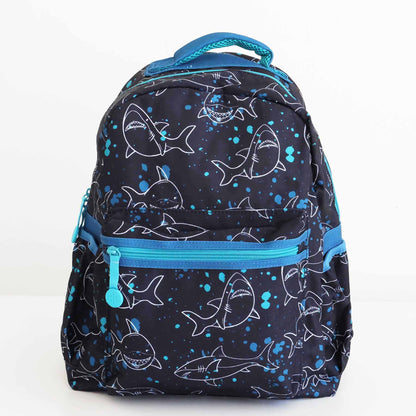 Kids Embroidered Backpack | Shark Attack