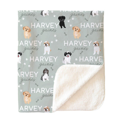 Personalized Kids Blankets | Dog Breeds - Part 1