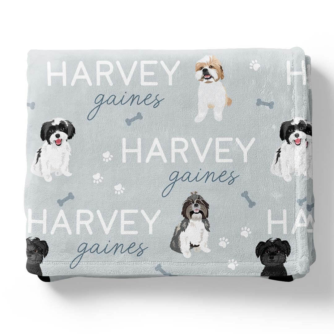 Personalized Kids Blankets | Dog Breeds - Part 1