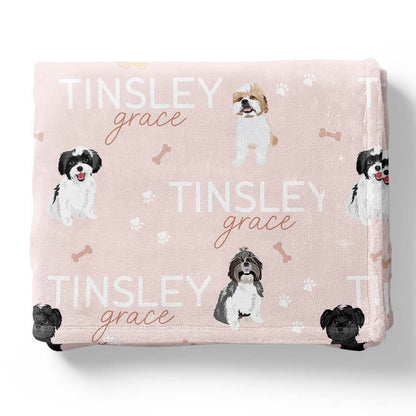 Personalized Kids Blankets | Dog Breeds - Part 1