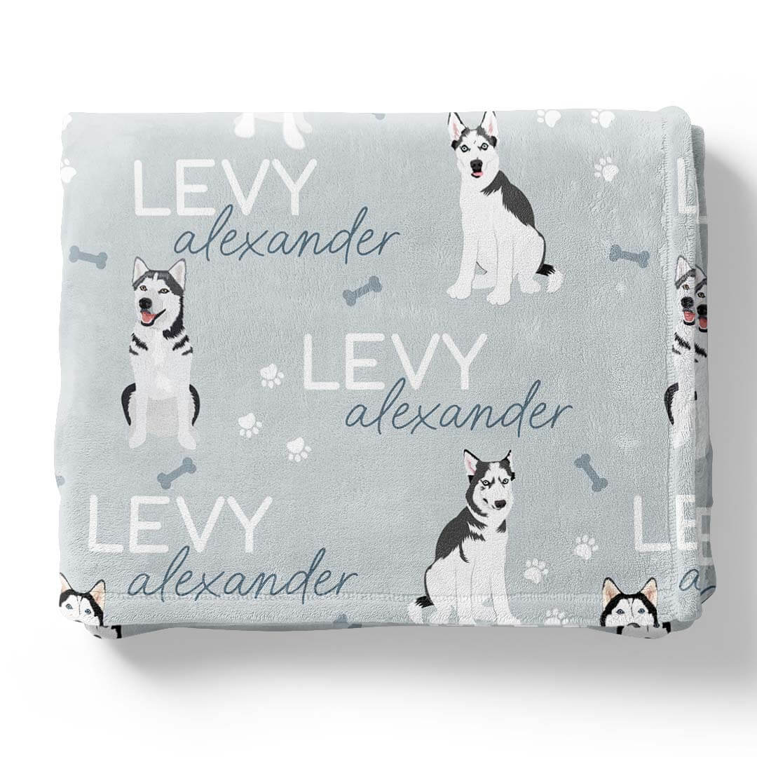 Personalized Kids Blankets | Dog Breeds - Part 1