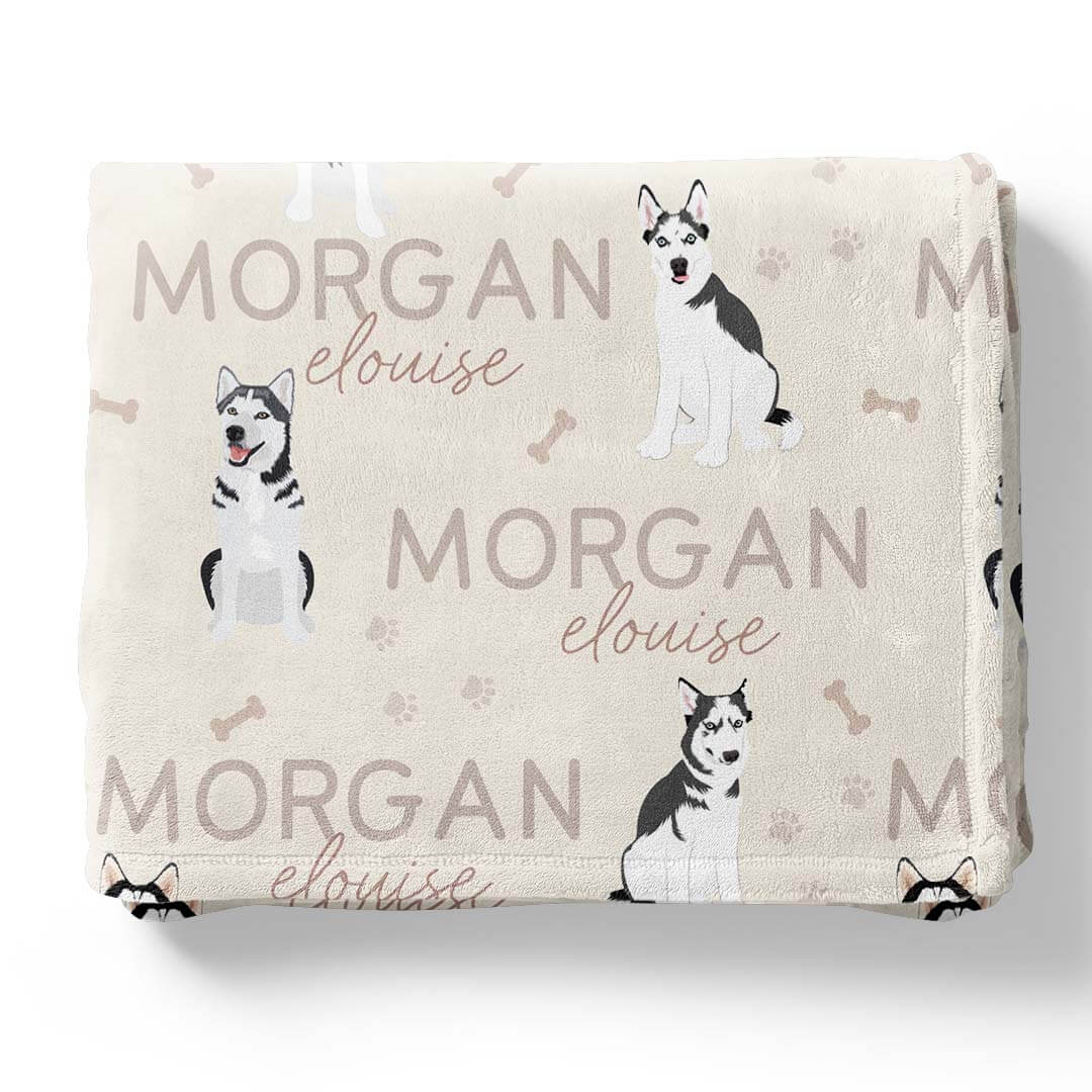 Personalized Kids Blankets | Dog Breeds - Part 1