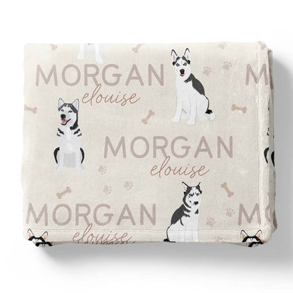Personalized Kids Blankets | Dog Breeds - Part 1