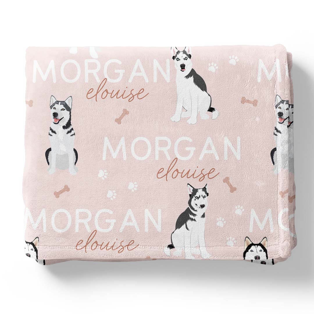 Personalized Kids Blankets | Dog Breeds - Part 1