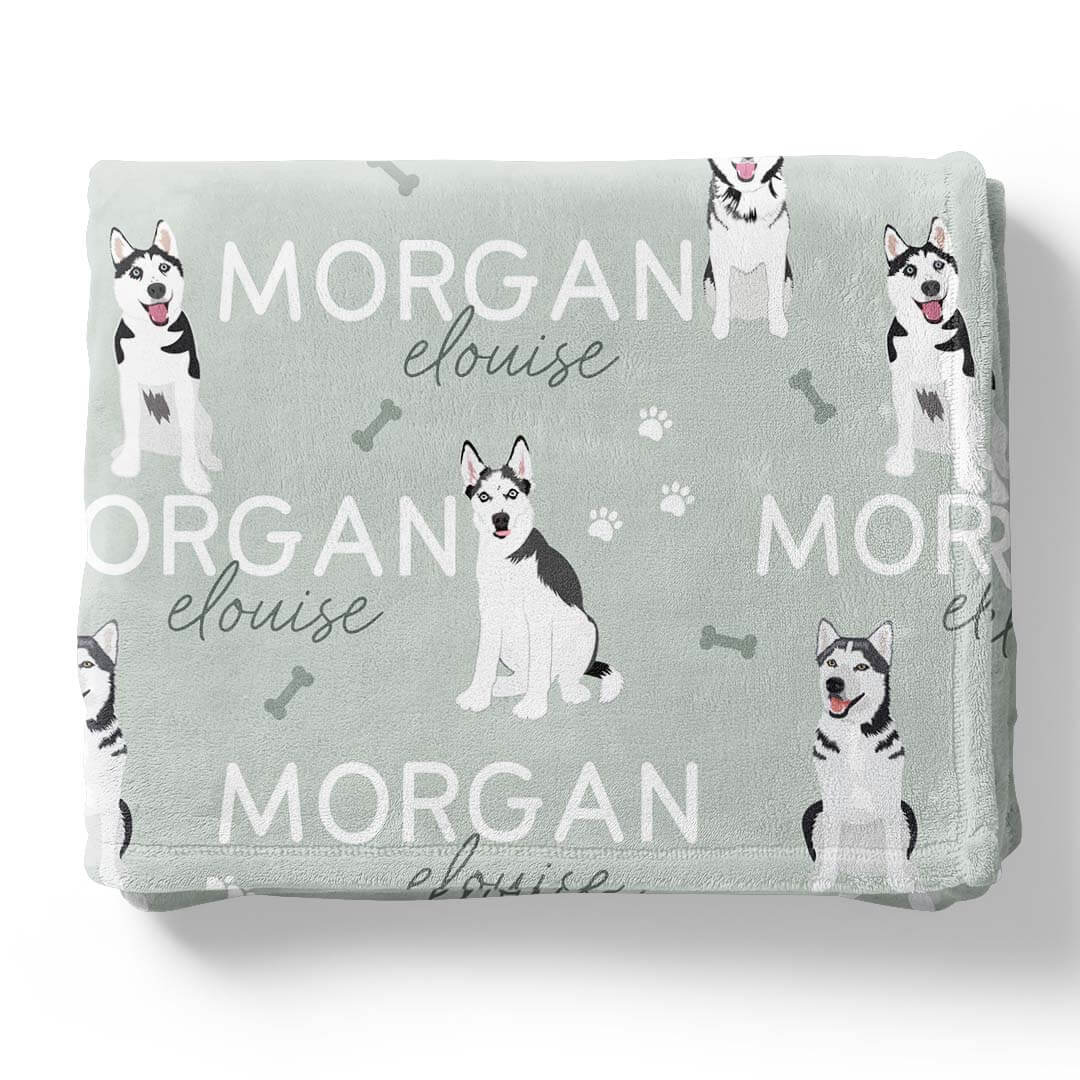 Personalized Kids Blankets | Dog Breeds - Part 1