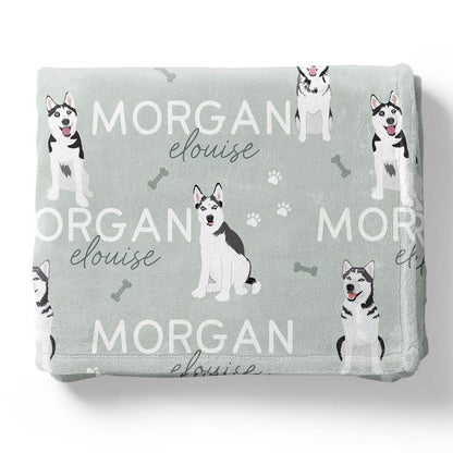 Personalized Kids Blankets | Dog Breeds - Part 1