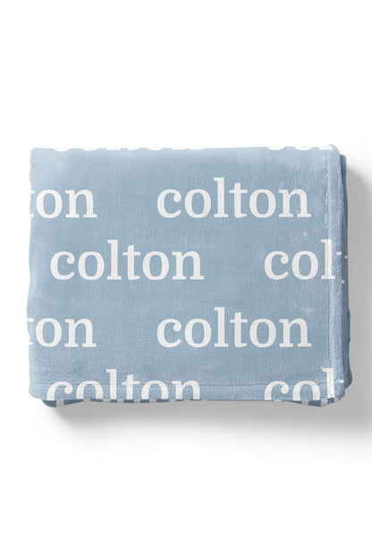 Personalized Color Blanket | Plush Pastels