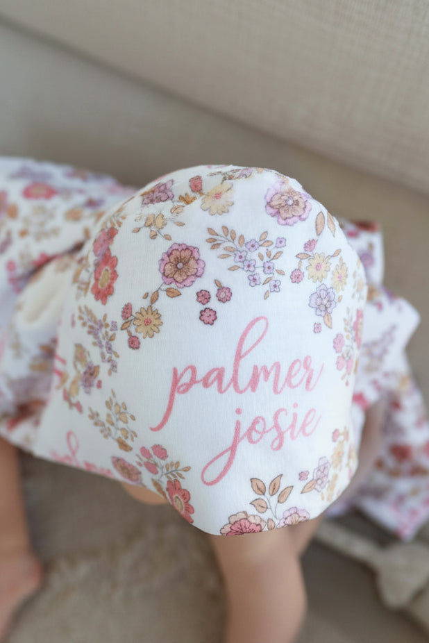 Personalized Hooded Towel | Secret Garden