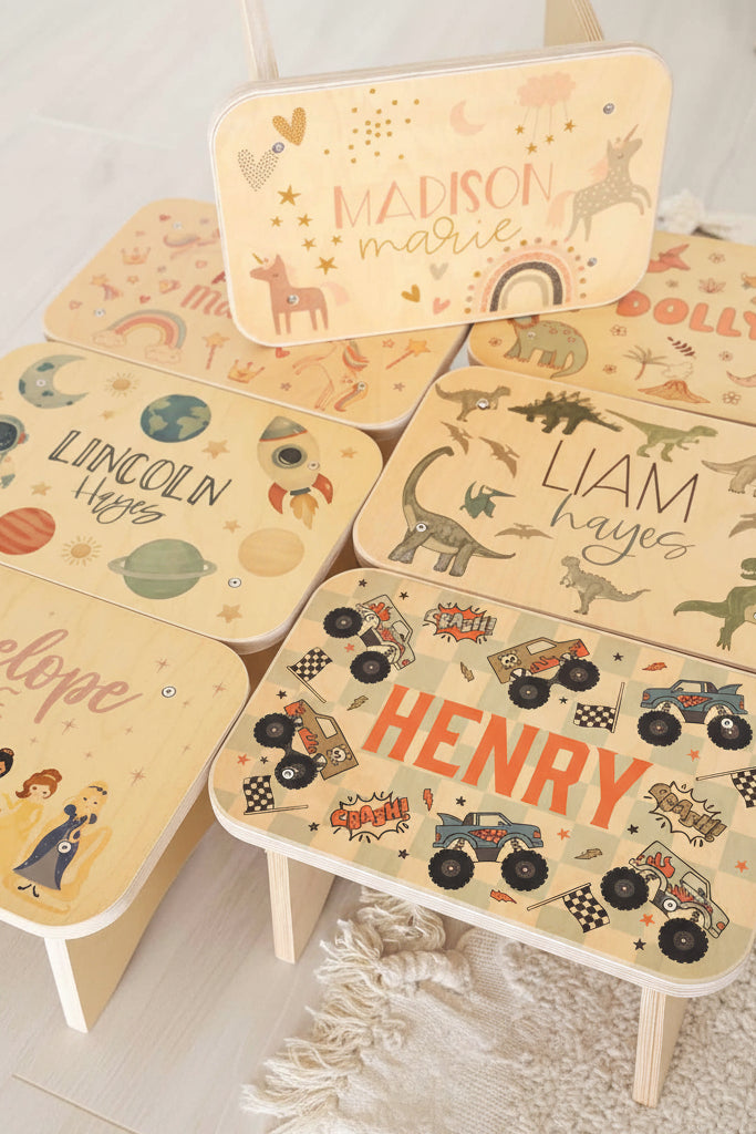 Kids Personalized Step Stools