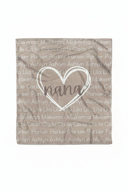 Personalized Blanket | Mom's Heart
