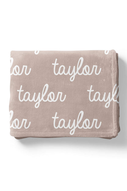 Personalized Color Blanket | Plush Pastels