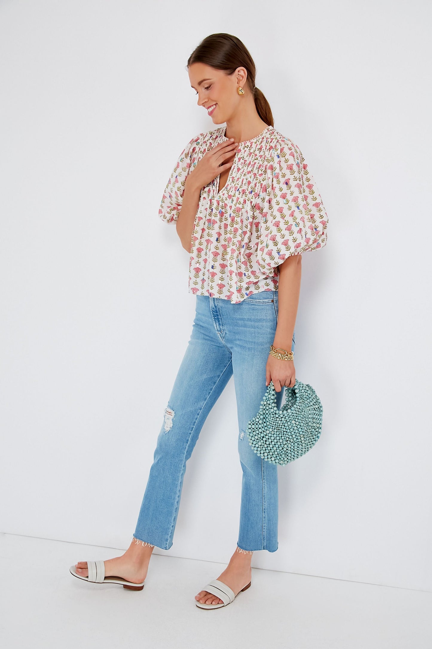 Cherry Blossom Jiby Blouse