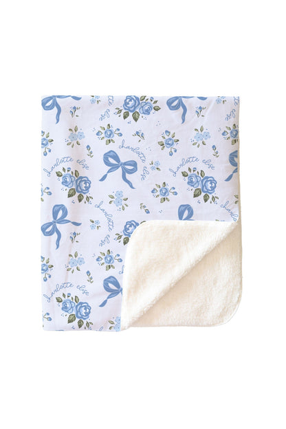 Personalized Kids' Blanket | Tied In Blooms