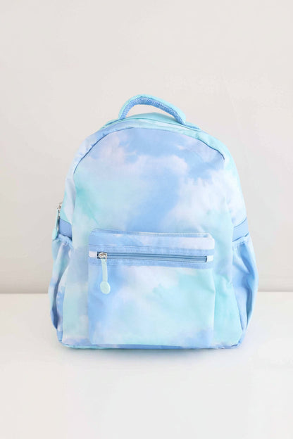 Kids Embroidered Backpack | Tie-Dye Skies