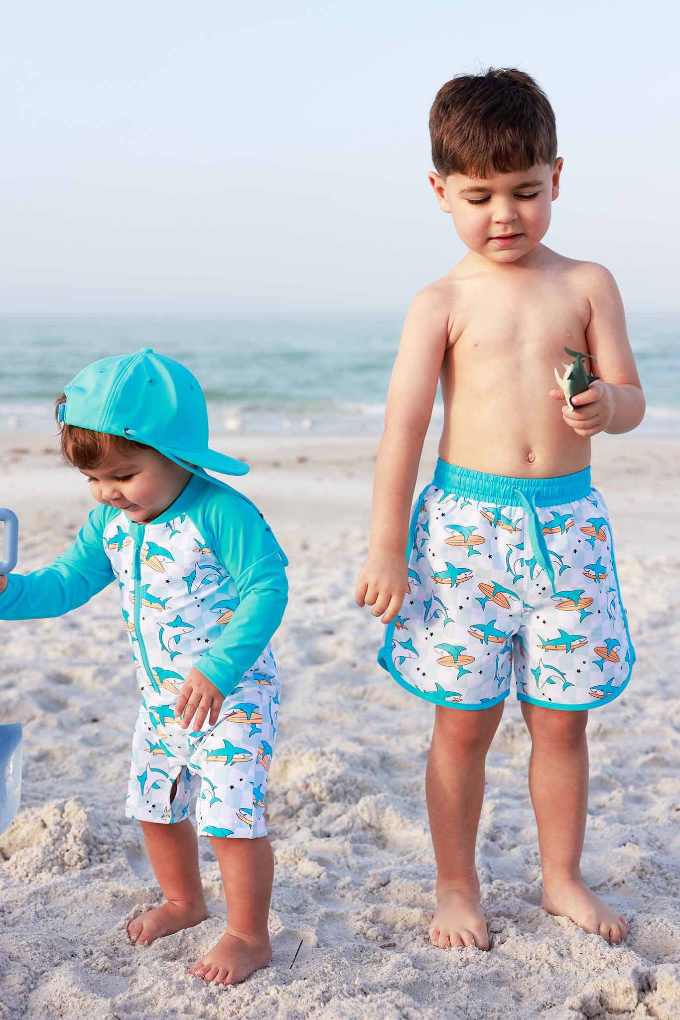 Boy's Swim Trunks | Totally Jawsome